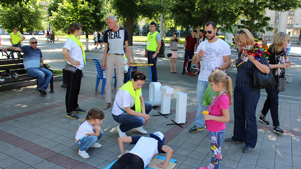 Фоторепортаж с интерактивной площадки ВФСК ГТО