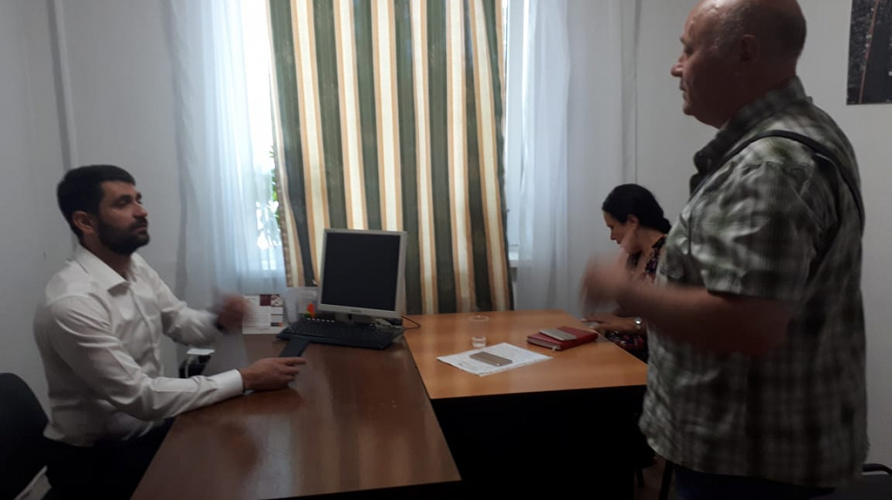 Прием депутата Законодательного Собрания Краснодарского края прошел в поселке Знаменский