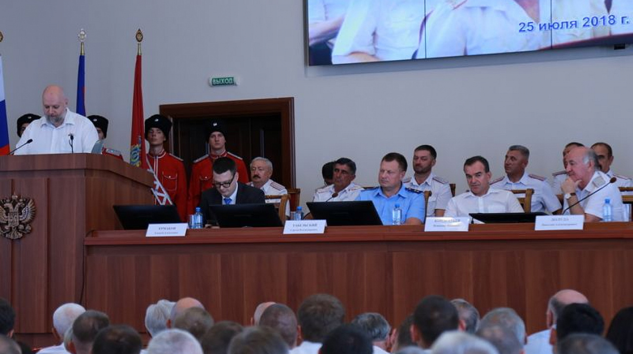 Казаки Екатеринодарского РКО приняли участие в войсковом совете атаманов.JPG