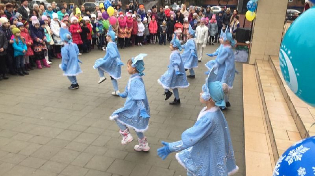 В Центральном округе прошел новогодний праздник