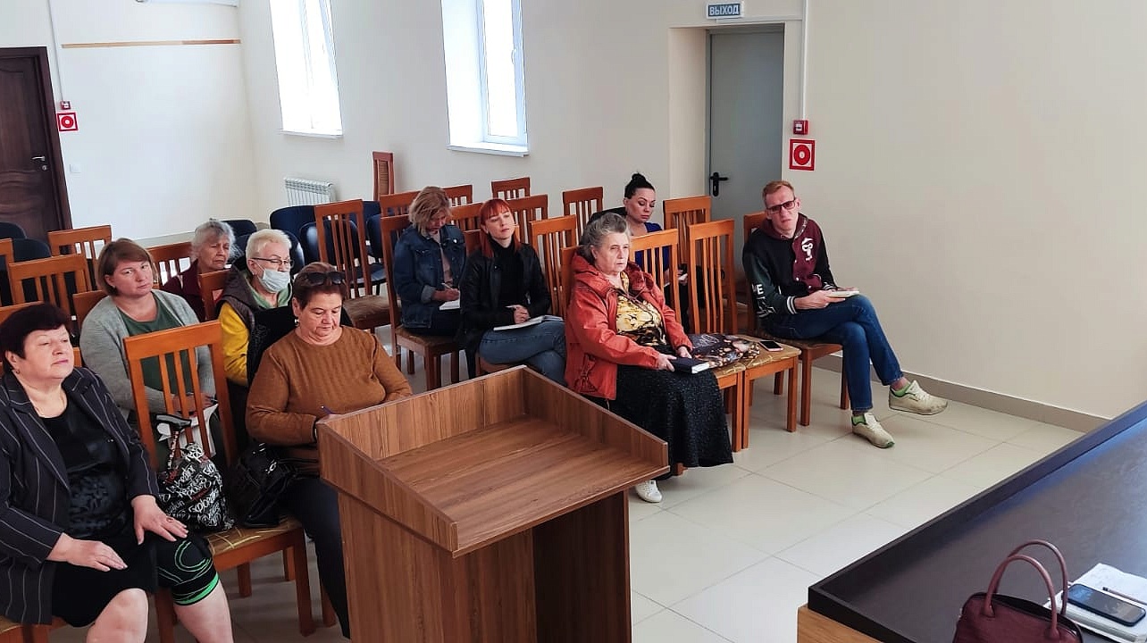 В ТЦ Прикубанского округа прошли информационные занятия с активом ТОС 