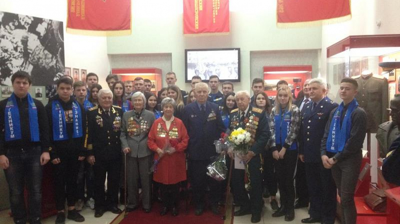 В музее им. Е.Д.Фелицына прошла встреча в музее с участниками Сталинградской битвы