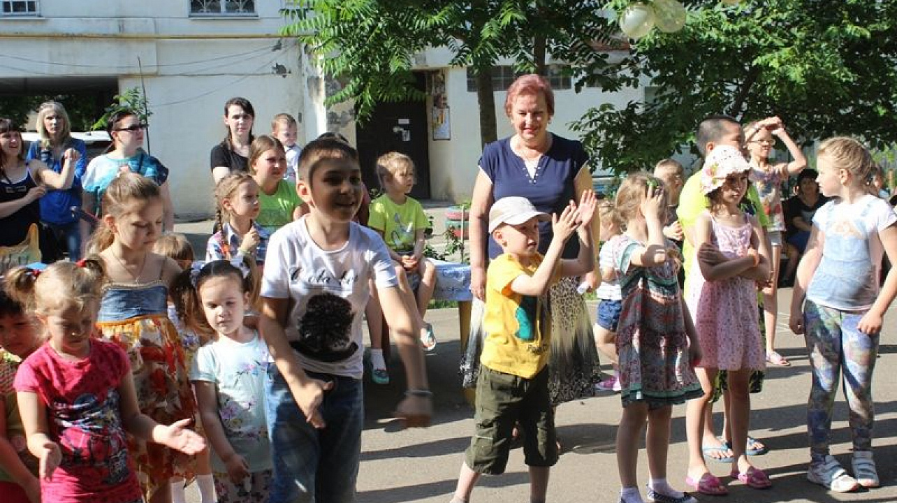 В Центральном округе проходят праздники, посвященные Дню защиты детей