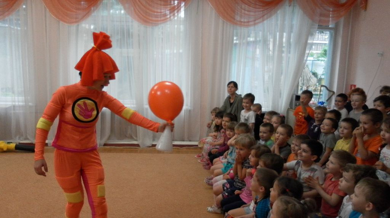 в детском саду № 16 прошёл праздник творческих экспериментов.