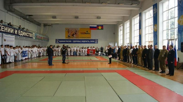 Ветераны боевых действий провели турнир по рукопашному бою среди юношей под девизом «За тех, кто в полный поднимался рост!»
