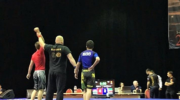 Краснодарец Иван Александрович Лисогоров в 15 лет выиграл первенство России по спортивной борьбе, дисциплина (грэпплинг)