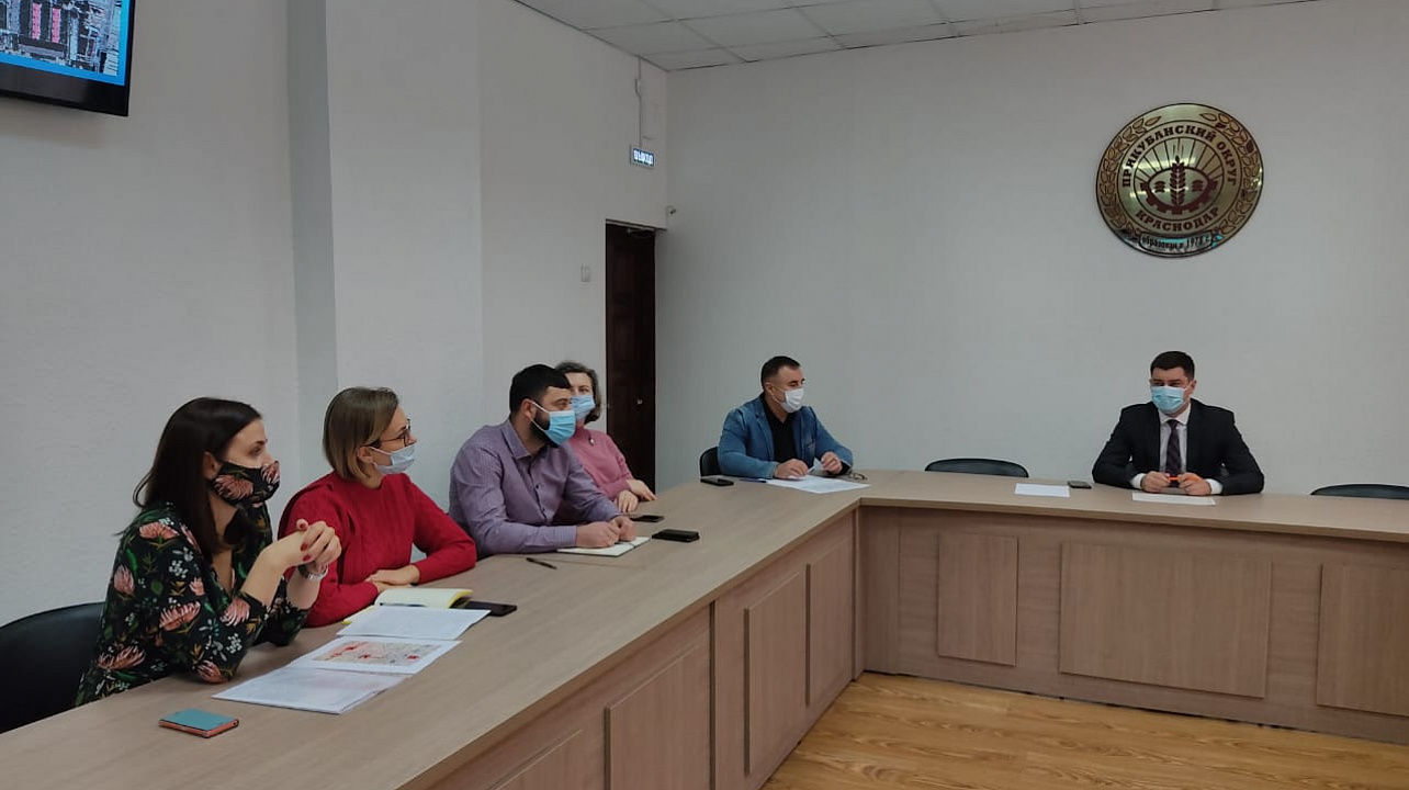 В администрации Прикубанки обсудили планы по благоустройству улицы Стахановской