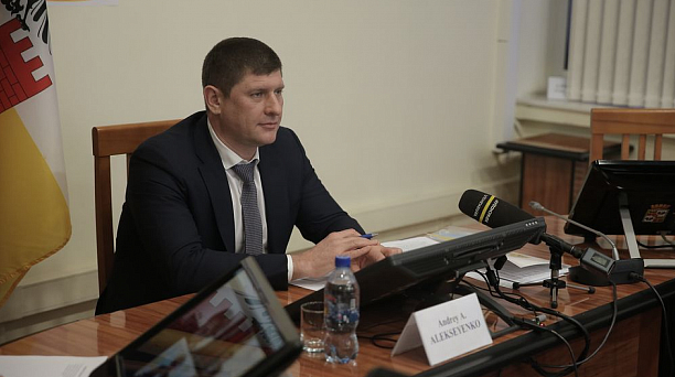 Глава муниципального образования город Краснодар и обер-бургомистр немецкого побратима Карлсруэ провели видеоконференцию
