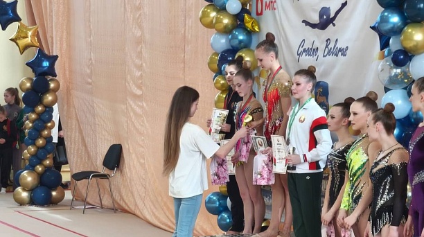 Гимнастки краснодарской Спортивной школы №8 взяли золото и бронзу на международных соревнованиях в Гродно