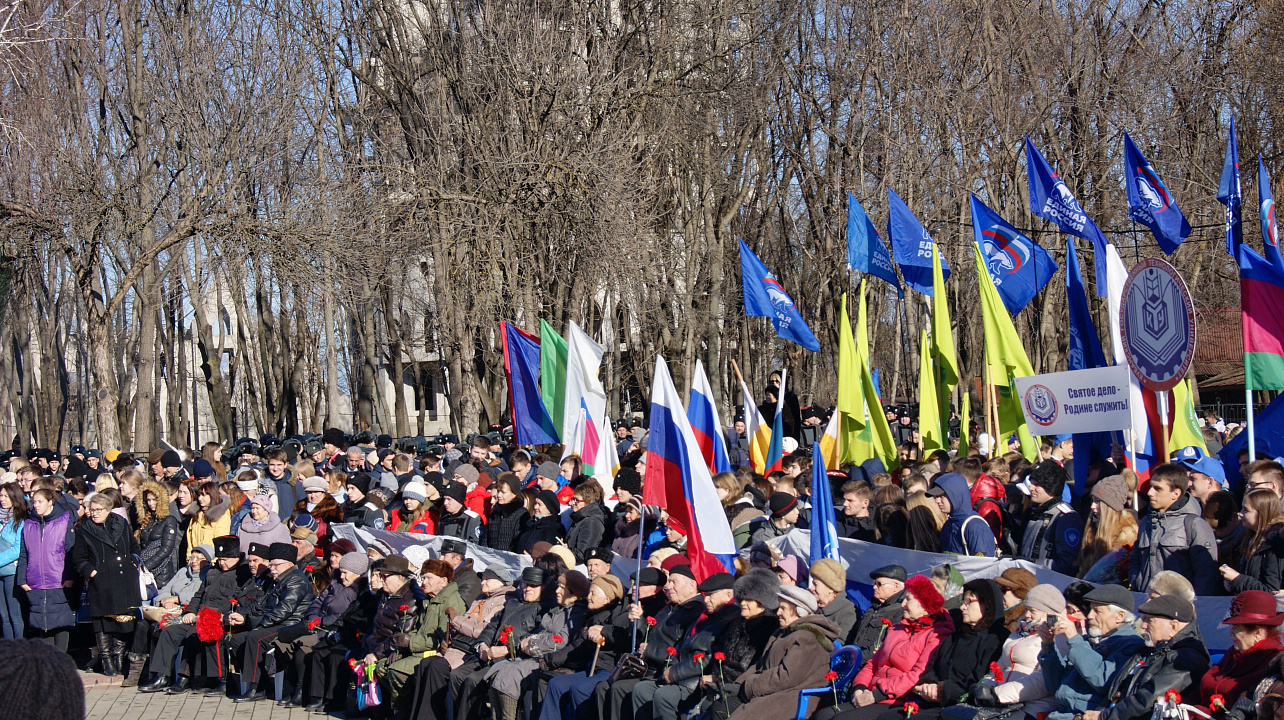 Жители Западного округа приняли участие в торжественном открытии месячника оборонно-массовой и военно-патриотической работы