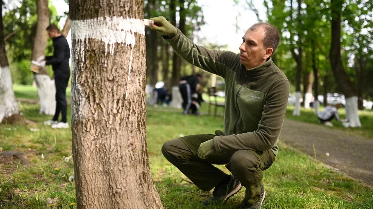 В ходе общегородского субботника в Прикубанском округе наведён порядок по 31 адресу