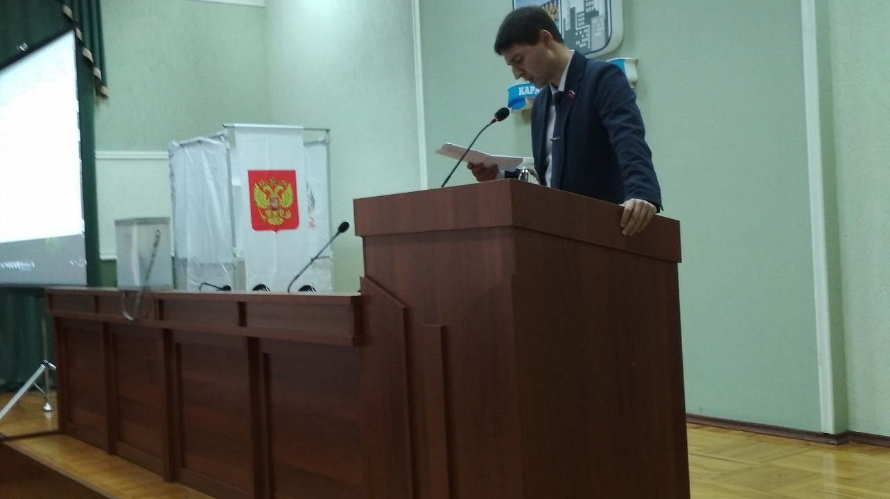 В Карасунском округе прошли выборы кандидатов в Молодёжный парламент Краснодара 4-го созыва