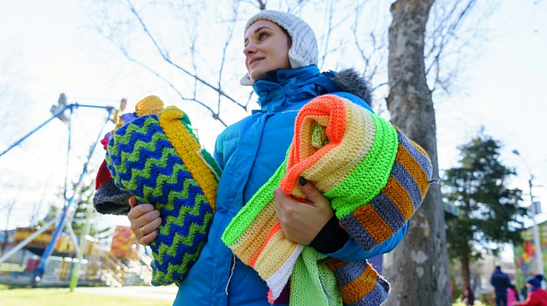 В парке Западного округа прошла акция «Теплый парк»