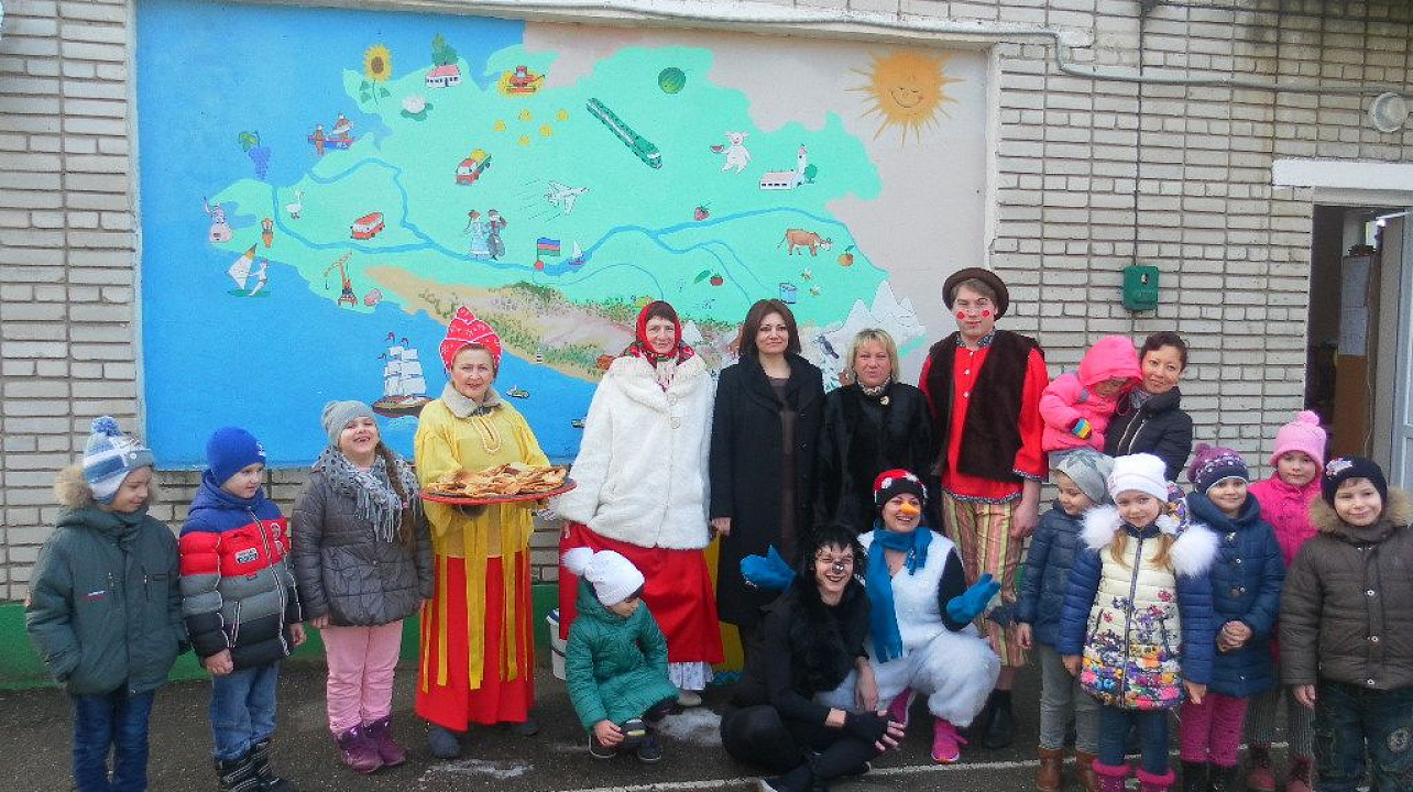 Широкая масленица развернулась в детском саду Западного округа