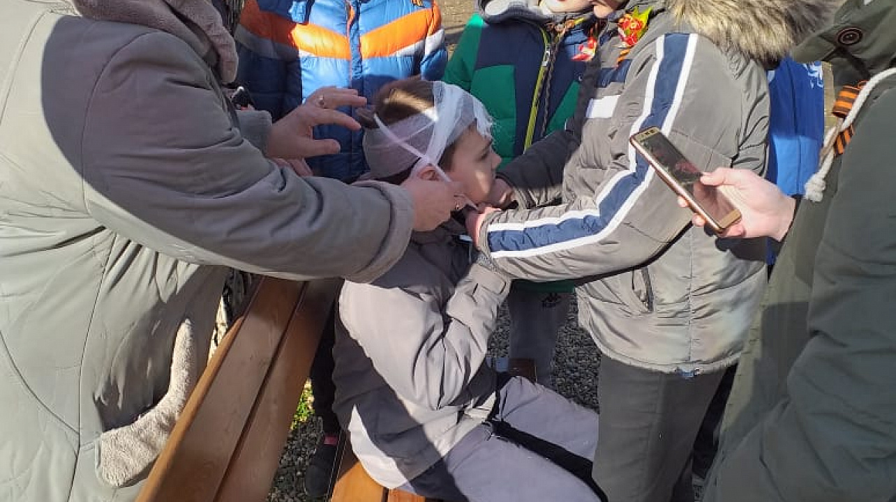 В микрорайоне Фестивальном общественники провели военно-тактическую игру «Сыны Победы»