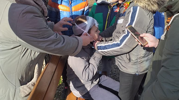 В микрорайоне Фестивальном общественники провели военно-тактическую игру «Сыны Победы»