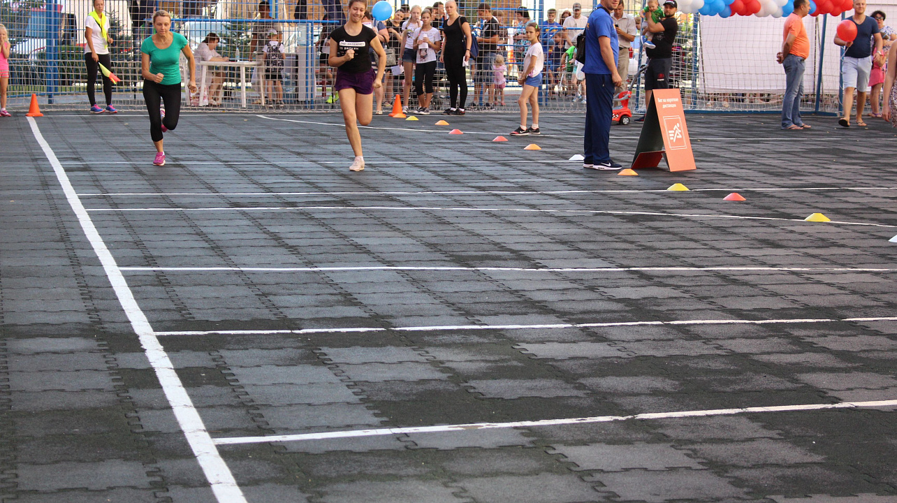 Жители ЖК «Панорама» начали выполнять нормативы ГТО