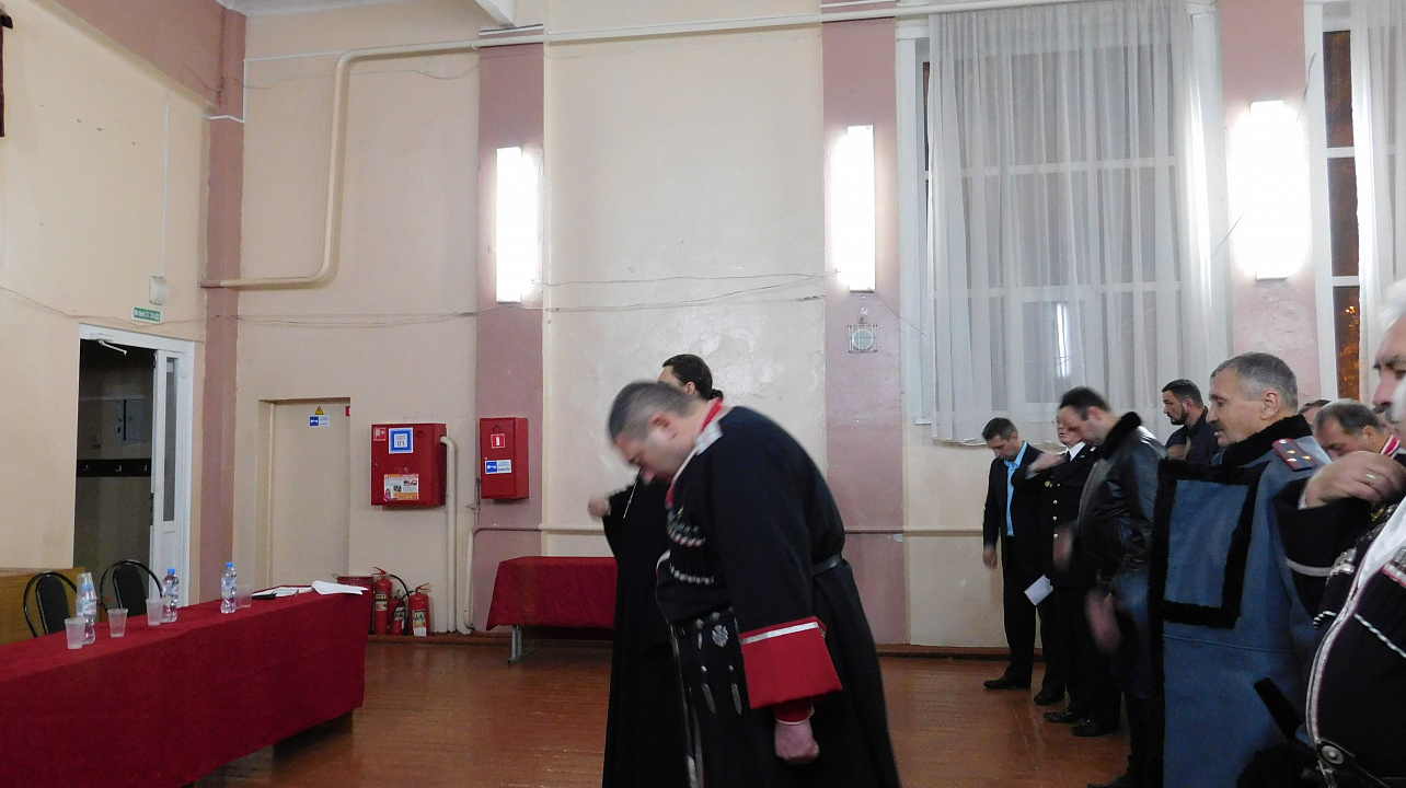 Состоялся отчетный годовой сбор казаков Пашковского станичного казачьего общества.