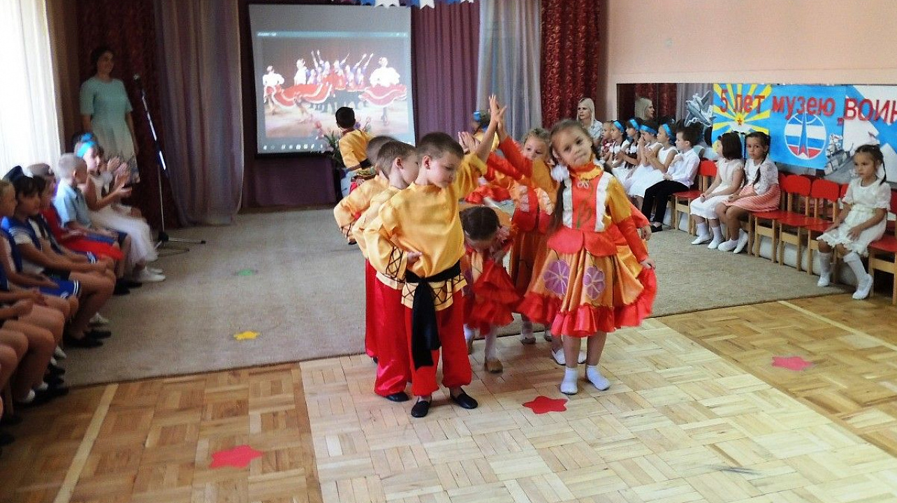 Музей «Воинской славы» детского сада № 87 отметил свое пятилетие
