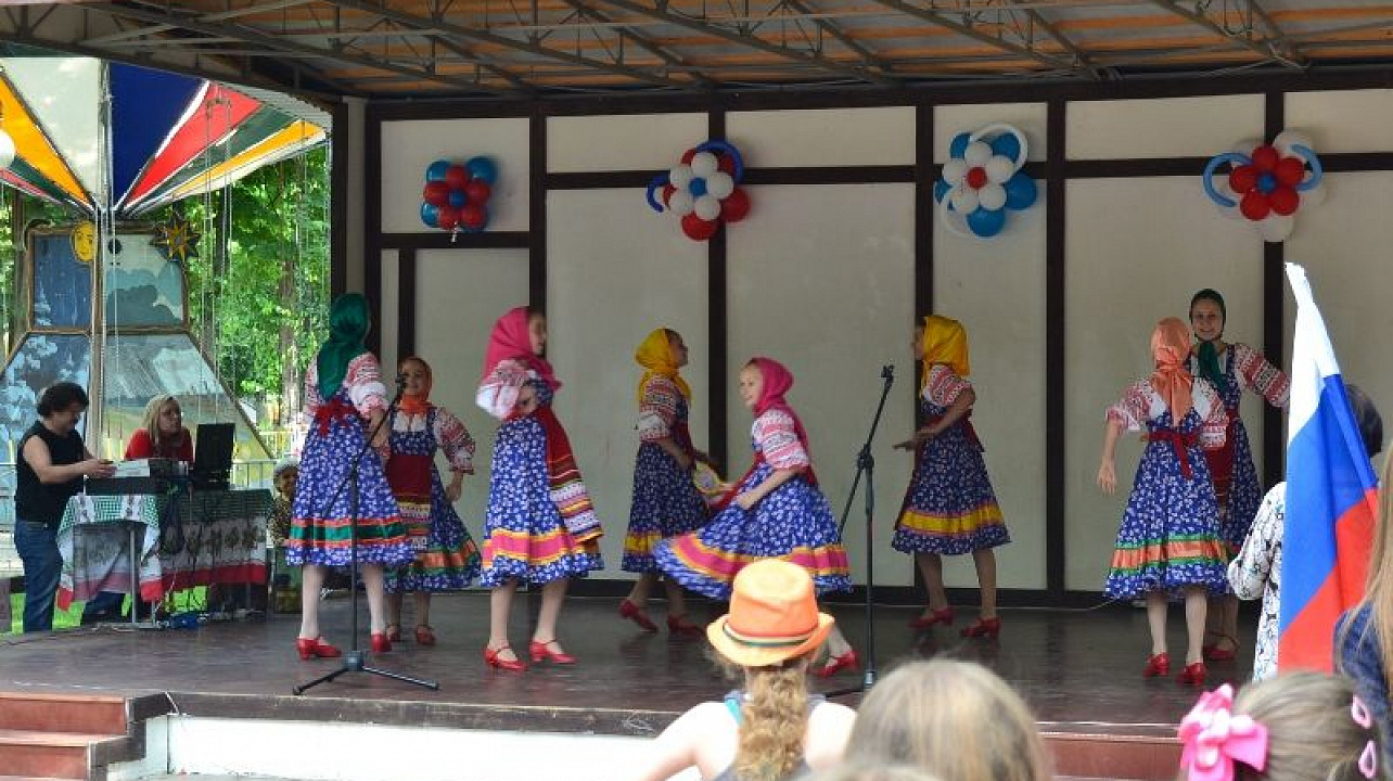В Центральном округе прошел праздник, посвященный Дню России