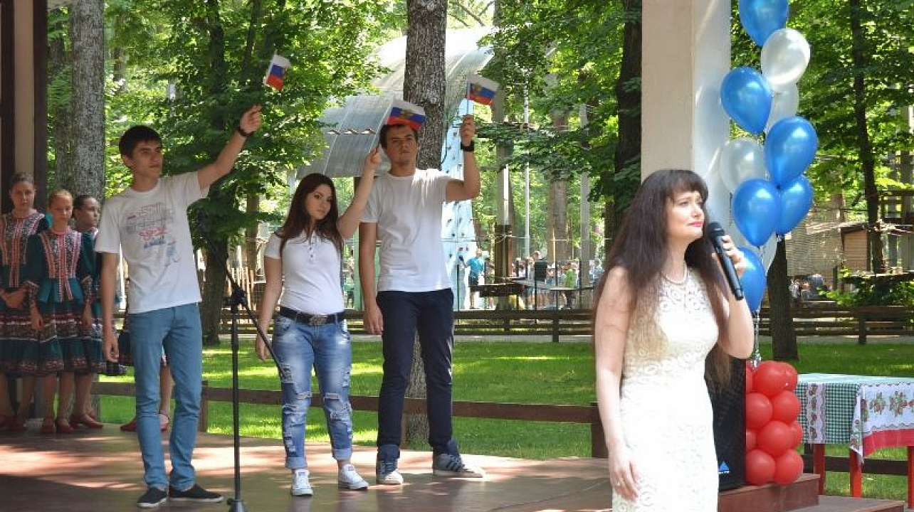 В Центральном округе прошел праздник, посвященный Дню России