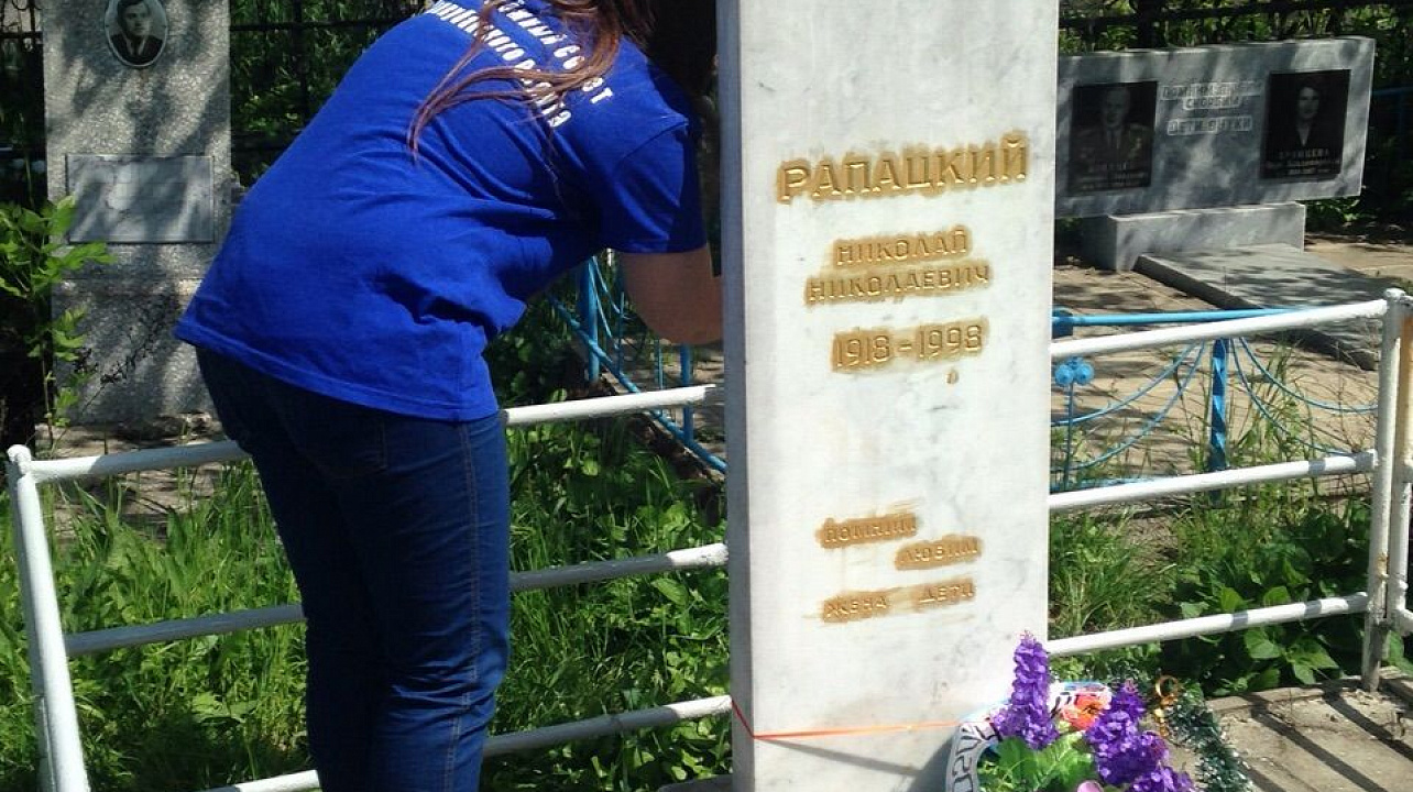 Накануне Дня Победы в Прикубанском округе молодые патриоты оказали помощь десяти ветеранам Великой Отечественной войны