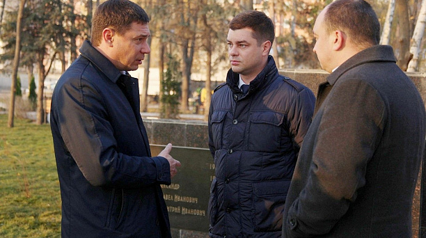 В Музыкальном микрорайоне Краснодара благоустроили сквер «Памяти жертв фашизма»