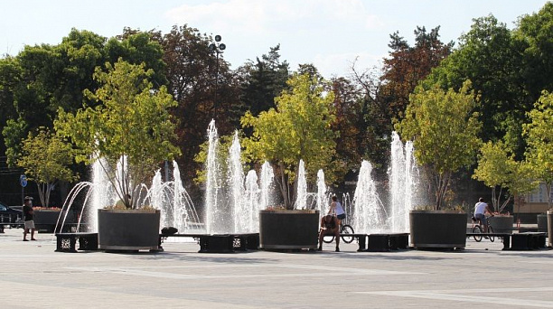 В Краснодаре для проведения плановых технических работ временно отключат фонтаны