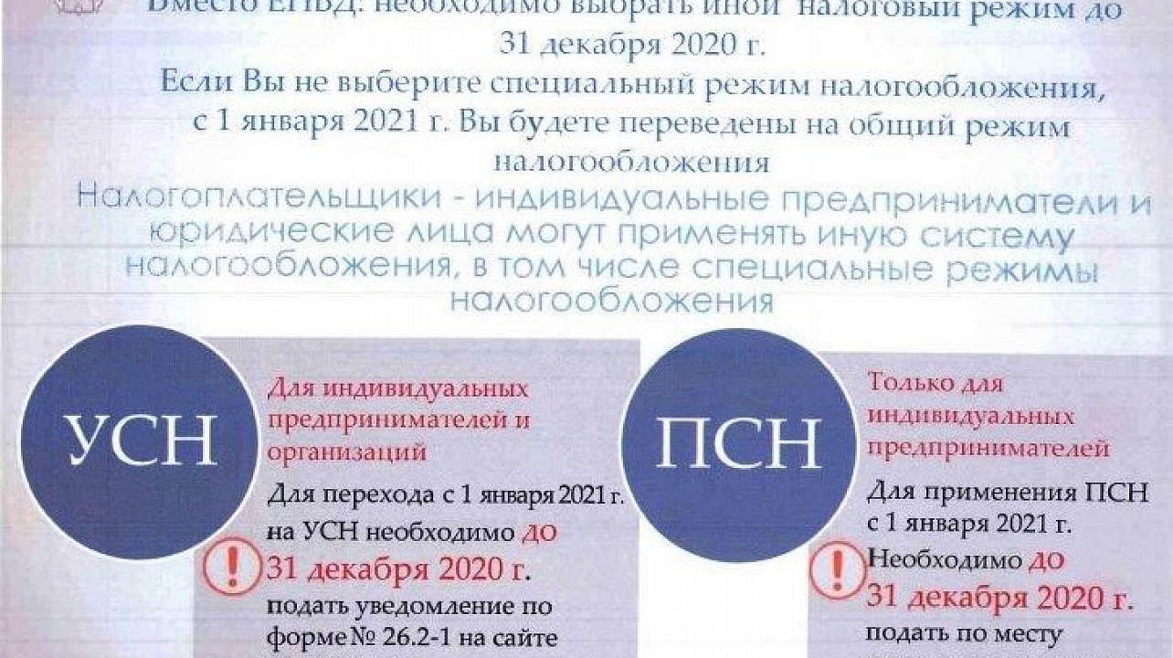 С 1 января 2021 года вступят в силу изменения в патентной системе налогообложения