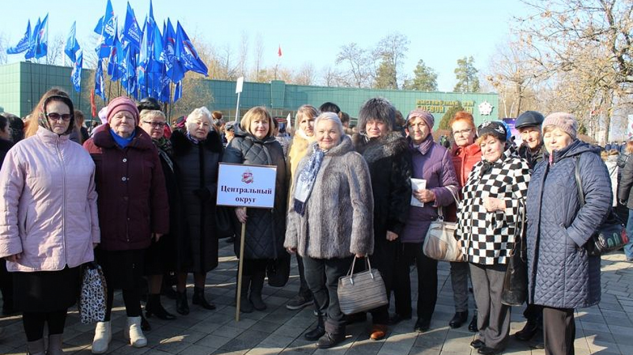 Общественность Центрального округа приняла участие в открытии краевого месячника оборонно-массовой и военно-патриотической работы