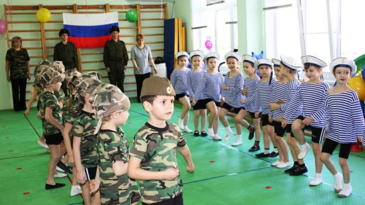 В детском саду № 115 прошла военно-спортивная игра
