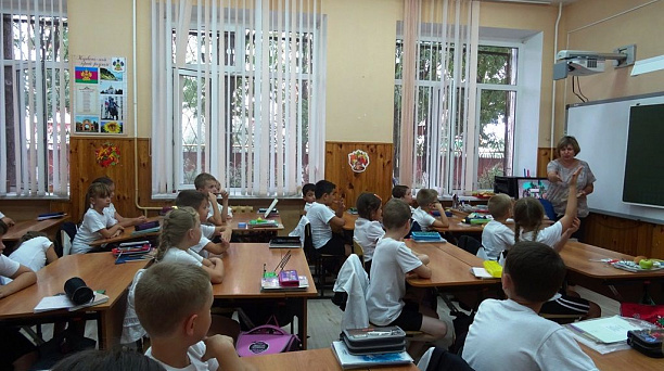 Библиотека Западного округа провела урок безопасности для школьников