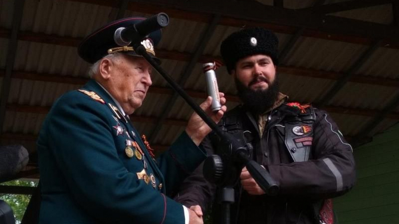 Казаки приняли участие в акции «Дороги Победы»