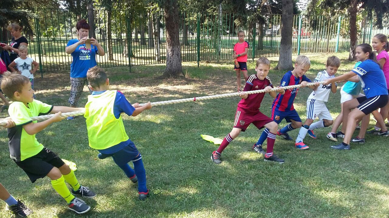 В станице Елизаветинской прошел I этап соревнований ко Дню физкультурника