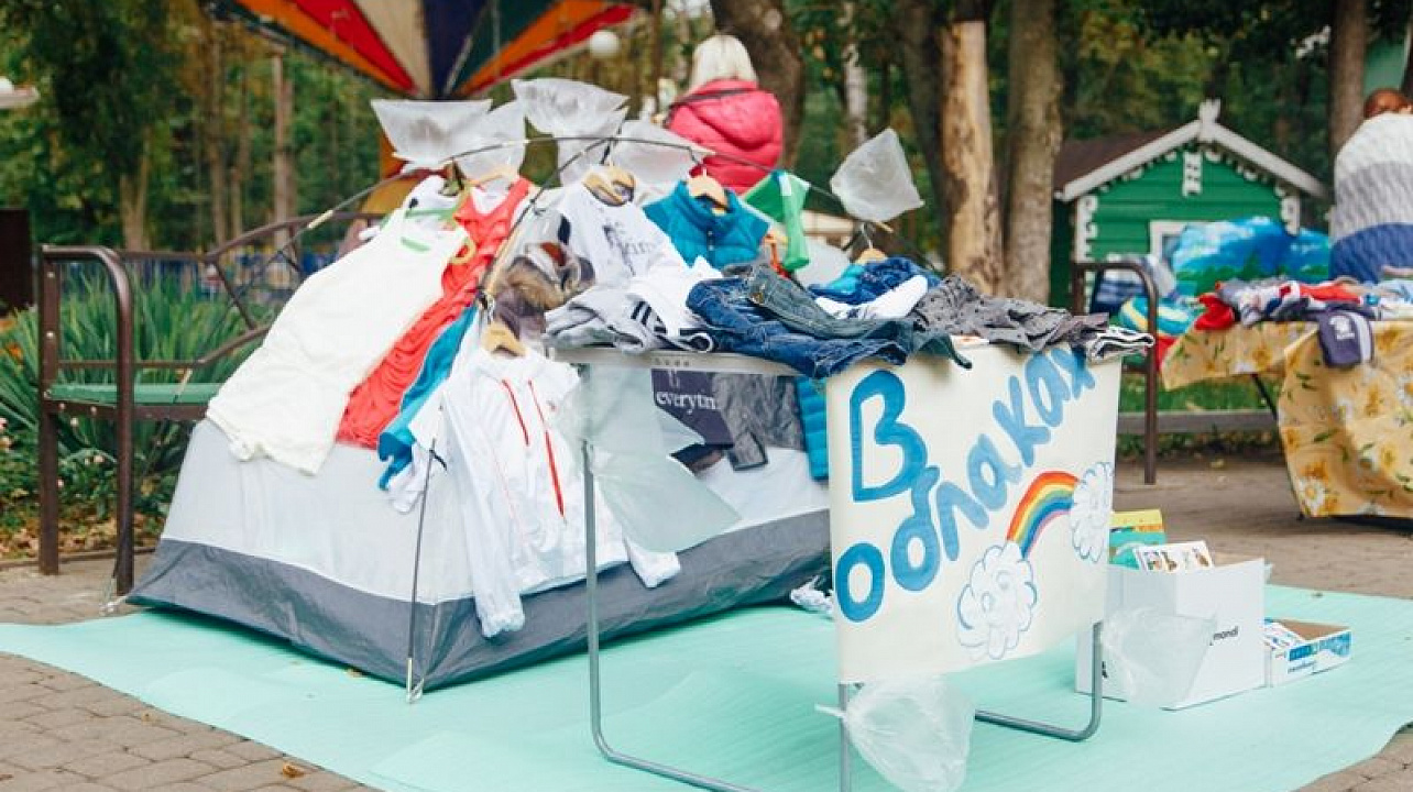 В Центральном округе прошла акция "Первый детский уличный маркет – Конструктор"