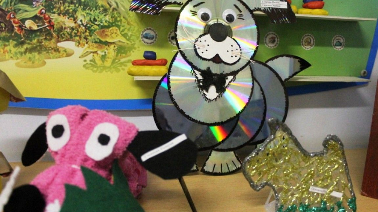 В детском саду Западного округа прошел конкурс поделок