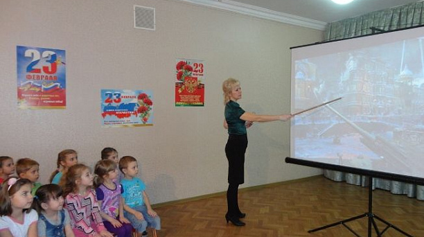 Урок мужества прошел в детском саду №60