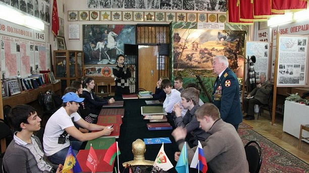 Урок мужества прошел в музее имени маршала Жукова