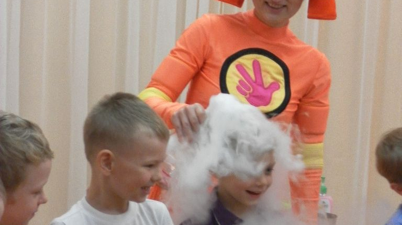 в детском саду № 16 прошёл праздник творческих экспериментов.