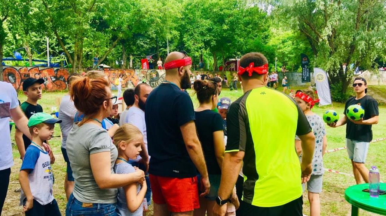 В Парке им. 30-летия Победы  прошли  спортивные игры