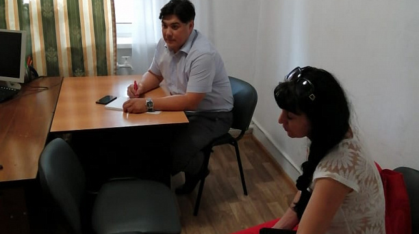 В посёлке Знаменский состоялся приём граждан главой администрации Пашковского сельского округа