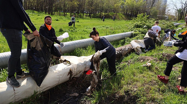 Компания ресторанов Madyar Collection поддержала экологический челлендж #trashtag в Краснодаре