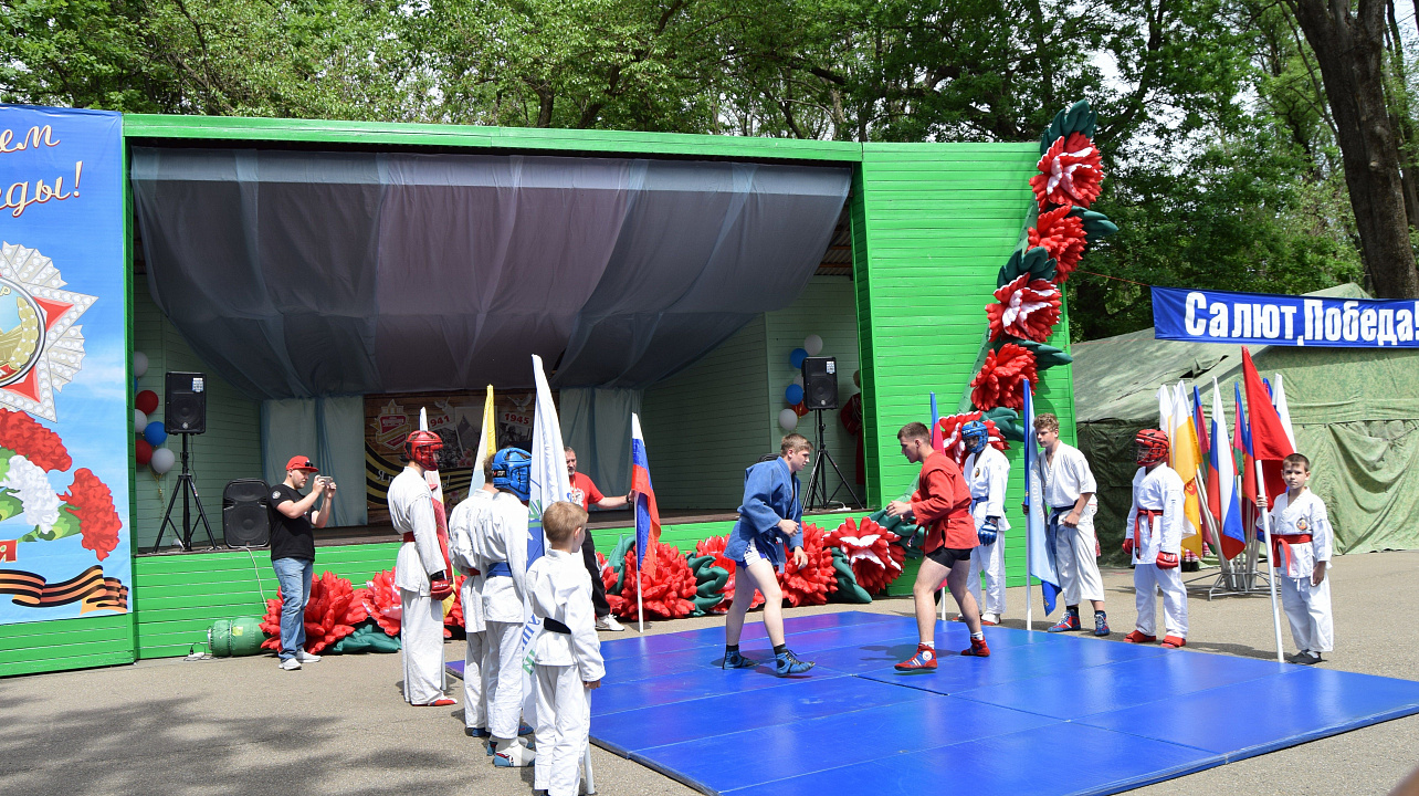 В Центральном округе отметили День Победы