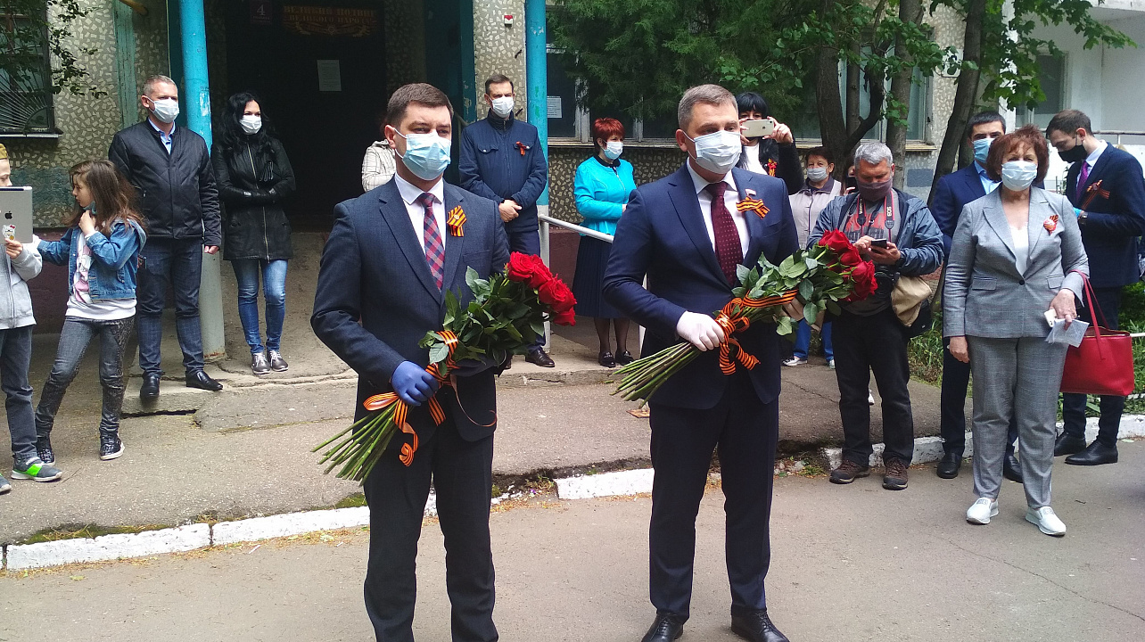 В Прикубанском округе прошла акция «Парад у дома ветерана»