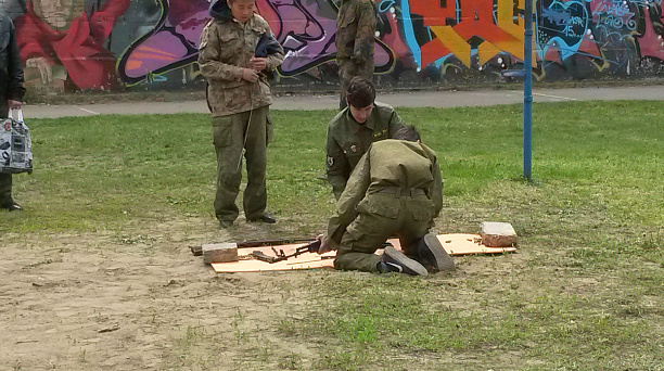 В Западном округе состоялась спартакиада допризывников