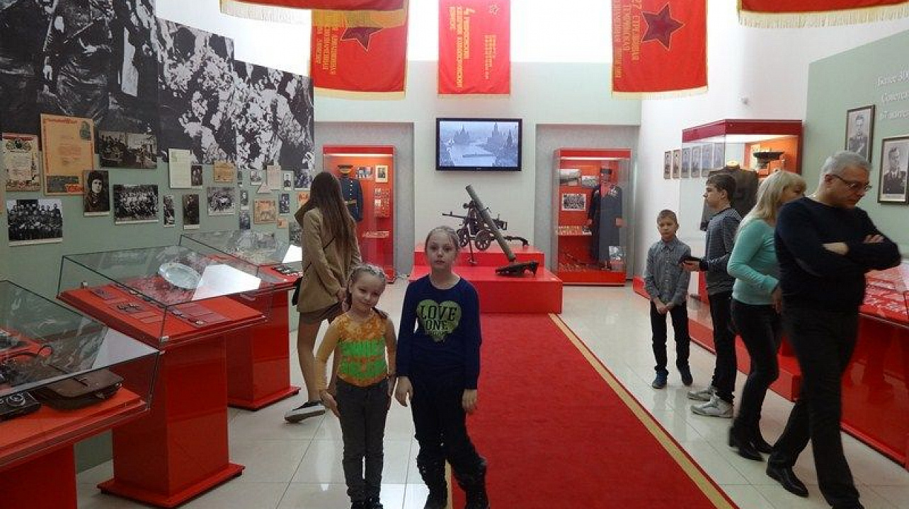 Воспитанники детского сада № 104 посетили выставку «Краснодар в годы Великой Отечественной войны»