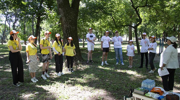 В Центральном округе прошел экологический урок «Друзья природы»