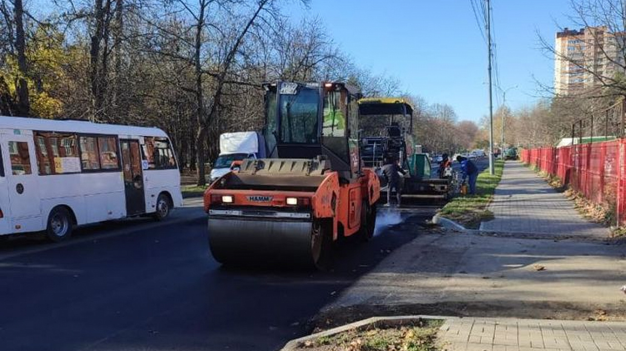 Ремонт улицы Зиповской идет полным ходом