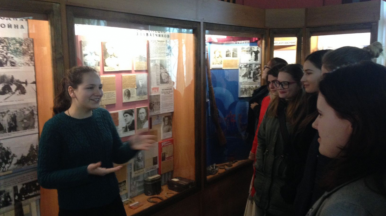 Студенты КубГТУ посетили музей в станице Васюринской