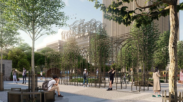 Эскизный проект развития исторического квартала в центре города представили в Краснодаре